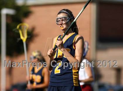 Thumbnail 2 in Ursuline Academy vs. John Burroughs photogallery.