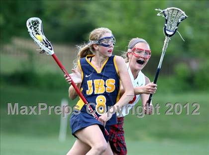 Thumbnail 3 in Ursuline Academy vs. John Burroughs photogallery.