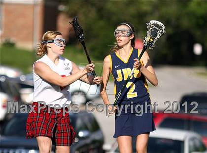 Thumbnail 3 in Ursuline Academy vs. John Burroughs photogallery.