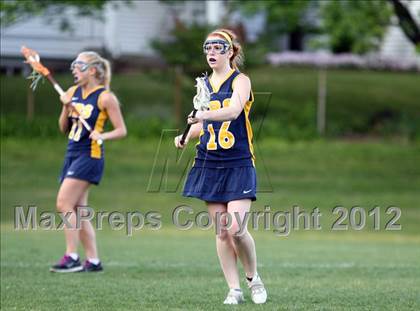 Thumbnail 2 in Ursuline Academy vs. John Burroughs photogallery.