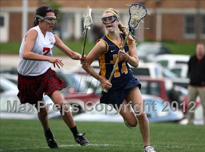 Thumbnail 2 in Ursuline Academy vs. John Burroughs photogallery.