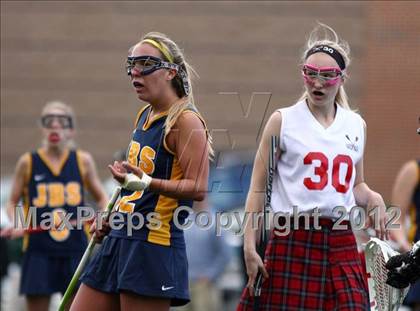 Thumbnail 1 in Ursuline Academy vs. John Burroughs photogallery.