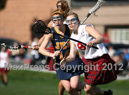 Thumbnail 3 in Ursuline Academy vs. John Burroughs photogallery.