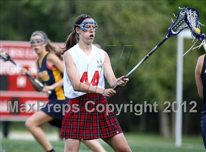 Thumbnail 2 in Ursuline Academy vs. John Burroughs photogallery.