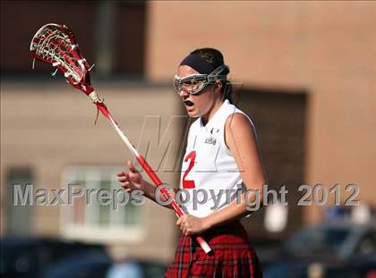 Thumbnail 3 in Ursuline Academy vs. John Burroughs photogallery.