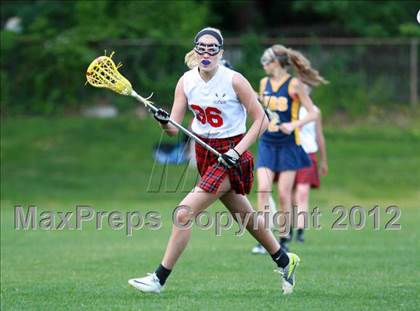 Thumbnail 2 in Ursuline Academy vs. John Burroughs photogallery.