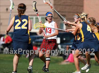 Thumbnail 2 in Ursuline Academy vs. John Burroughs photogallery.