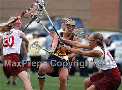 Thumbnail 3 in Ursuline Academy vs. John Burroughs photogallery.