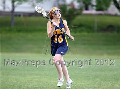 Thumbnail 3 in Ursuline Academy vs. John Burroughs photogallery.