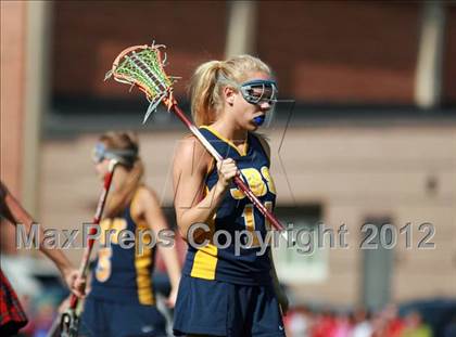 Thumbnail 3 in Ursuline Academy vs. John Burroughs photogallery.