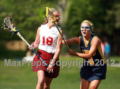 Thumbnail 1 in Ursuline Academy vs. John Burroughs photogallery.