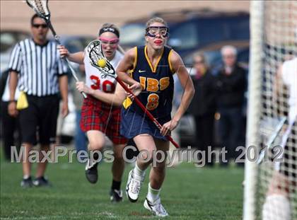 Thumbnail 1 in Ursuline Academy vs. John Burroughs photogallery.