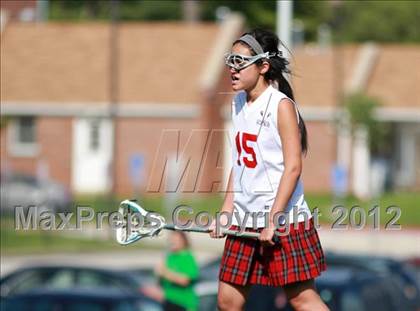 Thumbnail 2 in Ursuline Academy vs. John Burroughs photogallery.