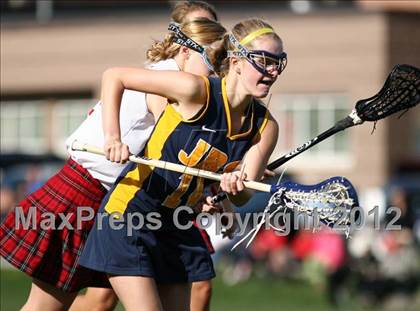 Thumbnail 2 in Ursuline Academy vs. John Burroughs photogallery.