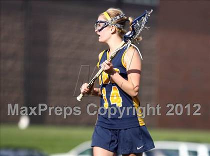 Thumbnail 2 in Ursuline Academy vs. John Burroughs photogallery.