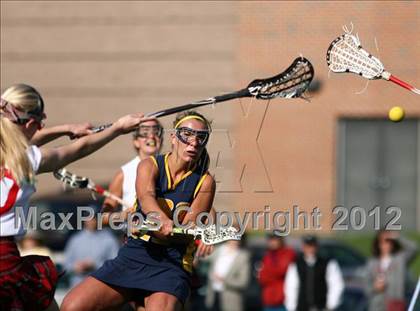 Thumbnail 3 in Ursuline Academy vs. John Burroughs photogallery.
