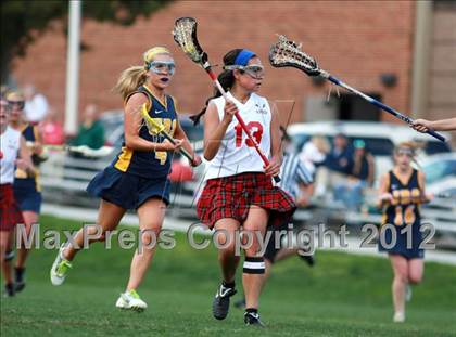 Thumbnail 3 in Ursuline Academy vs. John Burroughs photogallery.