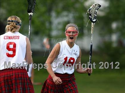 Thumbnail 2 in Ursuline Academy vs. John Burroughs photogallery.