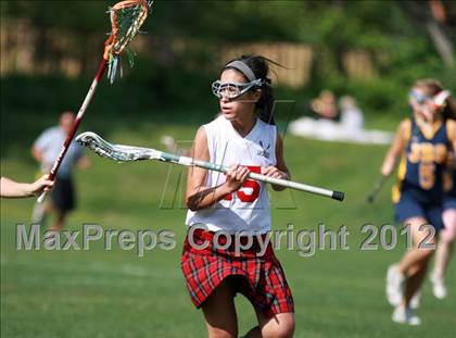 Thumbnail 2 in Ursuline Academy vs. John Burroughs photogallery.