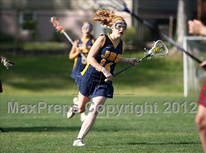 Thumbnail 2 in Ursuline Academy vs. John Burroughs photogallery.