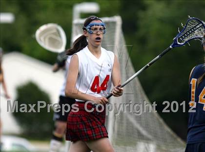 Thumbnail 1 in Ursuline Academy vs. John Burroughs photogallery.