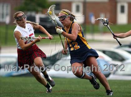Thumbnail 3 in Ursuline Academy vs. John Burroughs photogallery.