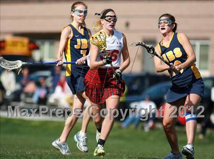 Thumbnail 1 in Ursuline Academy vs. John Burroughs photogallery.