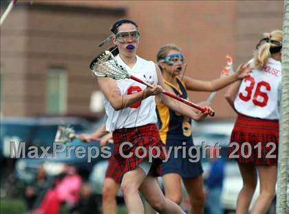Thumbnail 2 in Ursuline Academy vs. John Burroughs photogallery.