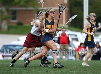 Thumbnail 3 in Ursuline Academy vs. John Burroughs photogallery.