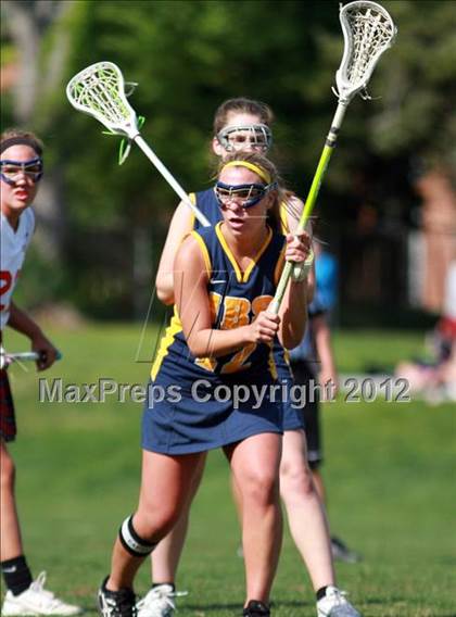Thumbnail 3 in Ursuline Academy vs. John Burroughs photogallery.