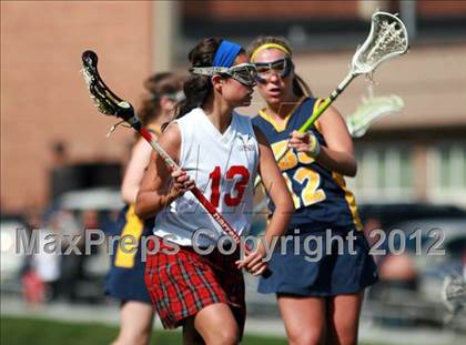 Thumbnail 3 in Ursuline Academy vs. John Burroughs photogallery.