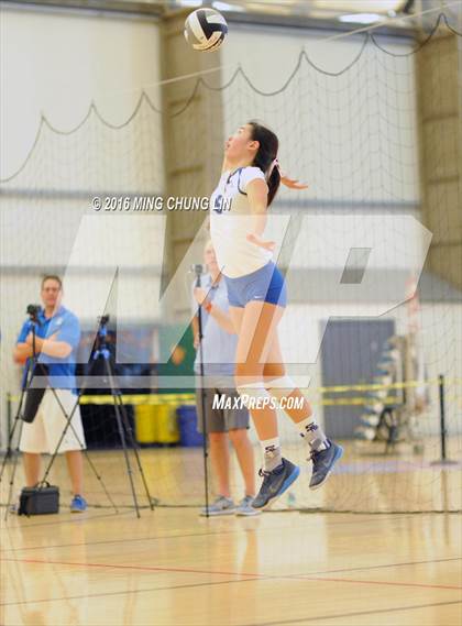 Thumbnail 3 in Santa Margarita vs. Mater Dei (Nike California Challenge Tournament) photogallery.