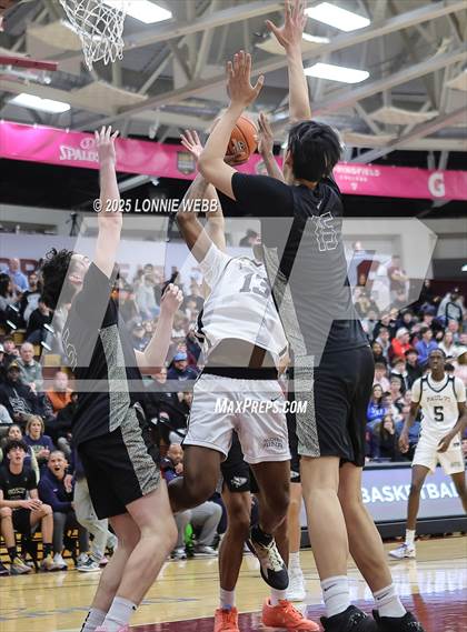 Thumbnail 3 in St. John Bosco vs. Paul VI (Army National Guard Hoophall Classic) photogallery.