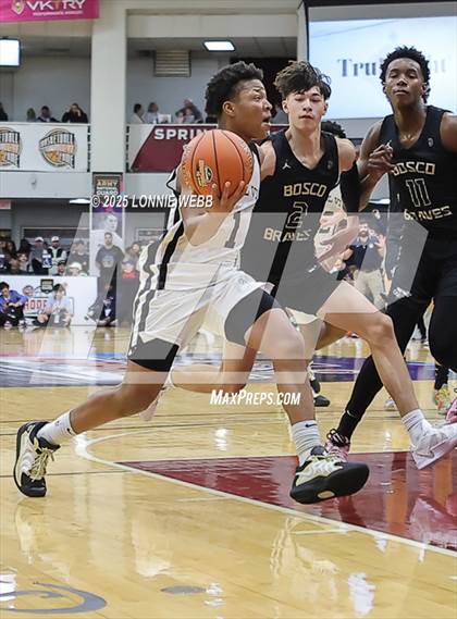 Thumbnail 3 in St. John Bosco vs. Paul VI (Army National Guard Hoophall Classic) photogallery.
