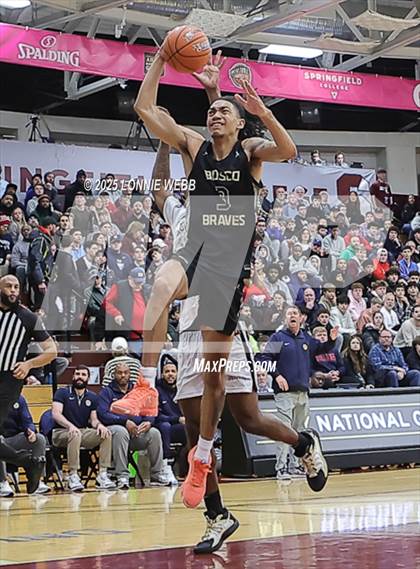Thumbnail 2 in St. John Bosco vs. Paul VI (Army National Guard Hoophall Classic) photogallery.