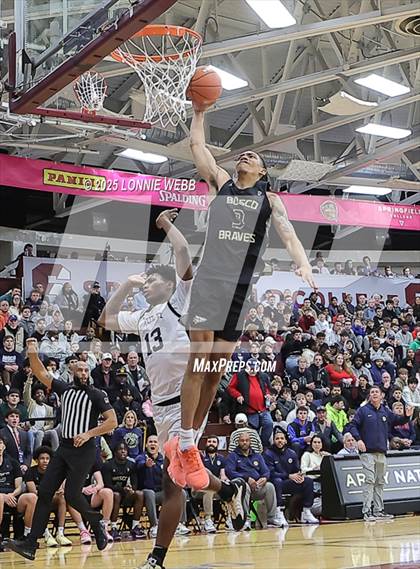 Thumbnail 1 in St. John Bosco vs. Paul VI (Army National Guard Hoophall Classic) photogallery.