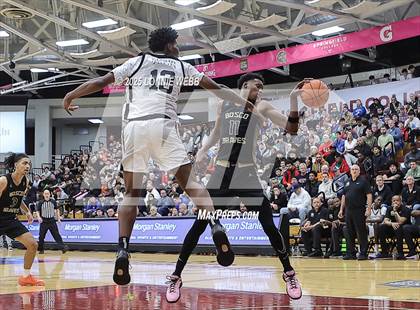 Thumbnail 2 in St. John Bosco vs. Paul VI (Army National Guard Hoophall Classic) photogallery.