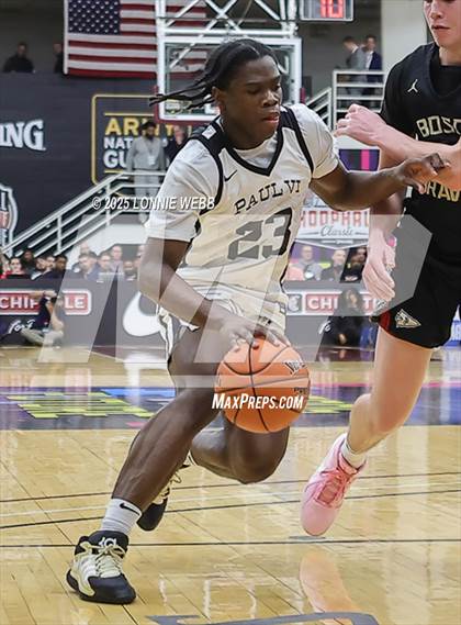Thumbnail 2 in St. John Bosco vs. Paul VI (Army National Guard Hoophall Classic) photogallery.