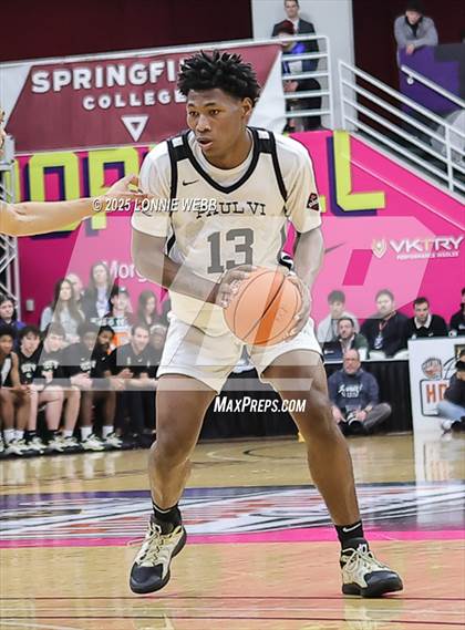 Thumbnail 2 in St. John Bosco vs. Paul VI (Army National Guard Hoophall Classic) photogallery.