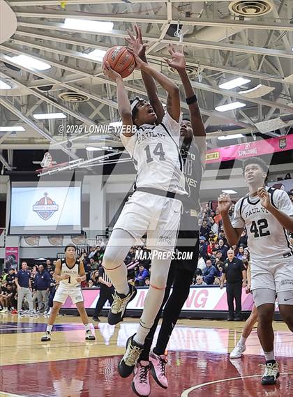 Thumbnail 1 in St. John Bosco vs. Paul VI (Army National Guard Hoophall Classic) photogallery.