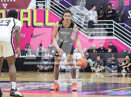 Thumbnail 2 in St. John Bosco vs. Paul VI (Army National Guard Hoophall Classic) photogallery.