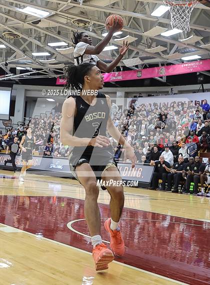 Thumbnail 2 in St. John Bosco vs. Paul VI (Army National Guard Hoophall Classic) photogallery.