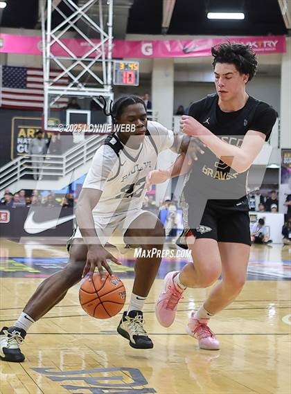 Thumbnail 3 in St. John Bosco vs. Paul VI (Army National Guard Hoophall Classic) photogallery.