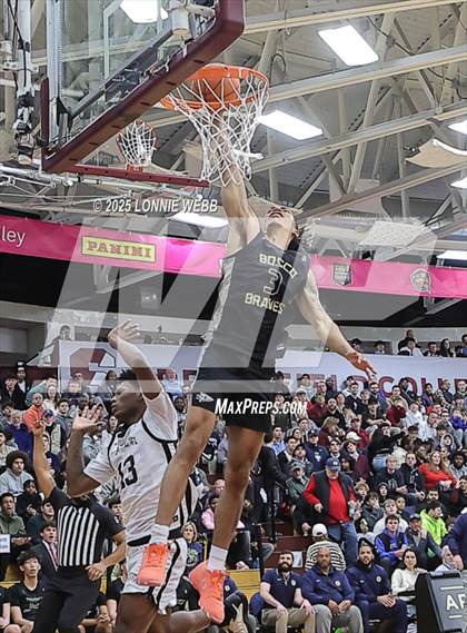 Thumbnail 2 in St. John Bosco vs. Paul VI (Army National Guard Hoophall Classic) photogallery.