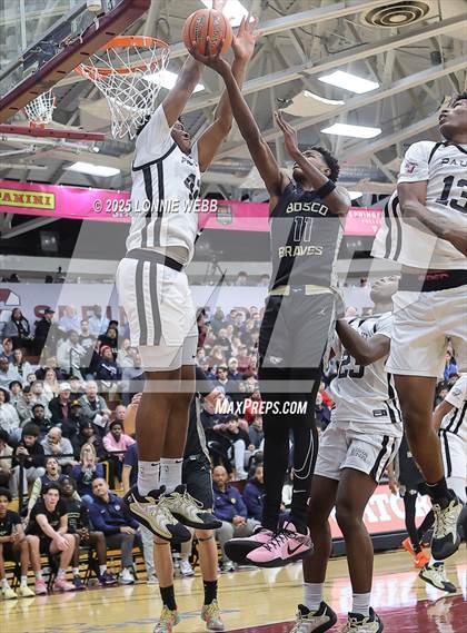 Thumbnail 3 in St. John Bosco vs. Paul VI (Army National Guard Hoophall Classic) photogallery.