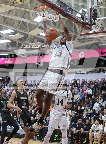 Thumbnail 1 in St. John Bosco vs. Paul VI (Army National Guard Hoophall Classic) photogallery.