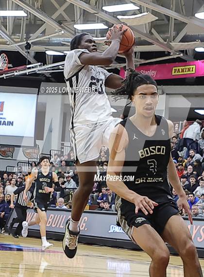 Thumbnail 3 in St. John Bosco vs. Paul VI (Army National Guard Hoophall Classic) photogallery.