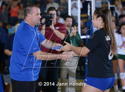Thumbnail 1 in Saddleback Valley Christian vs. Sacred Heart Cathedral (CIF State D3 Final) photogallery.