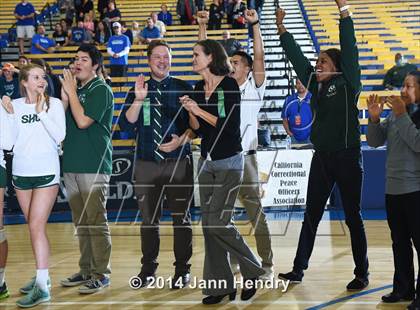 Thumbnail 2 in Saddleback Valley Christian vs. Sacred Heart Cathedral (CIF State D3 Final) photogallery.