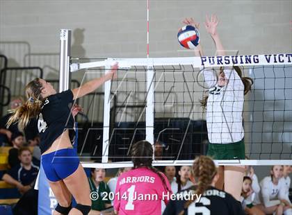 Thumbnail 2 in Saddleback Valley Christian vs. Sacred Heart Cathedral (CIF State D3 Final) photogallery.